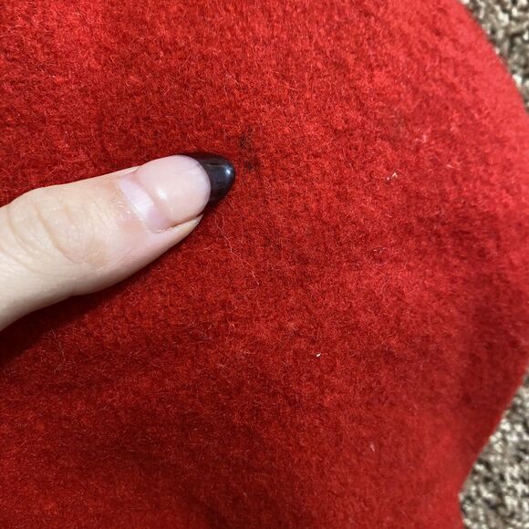 VTG Chill Chaser By Blue Top Wool Jacket Button Down Solid Red Plaid Men’s M/L - Picture 5 of 9